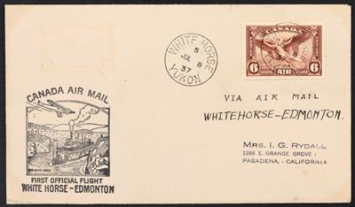 Poststück - Canada - Sammlung canadische Stationen in der Arktis, - Briefmarken