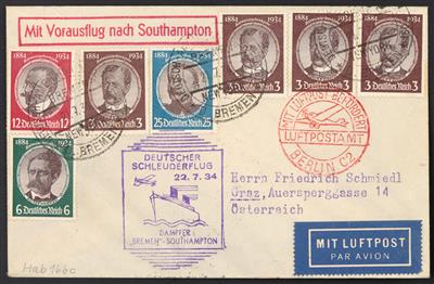 Poststück - D.Reich, - Briefmarken