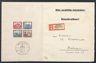 Poststück - D.Reich Block Nr. 1 (IPOSTA) mit - Stamps