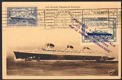 Poststück/** - Frankreich 1935, - Briefmarken