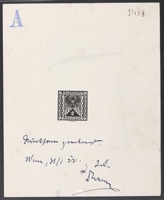 ** - Österr. 1922, - Briefmarken