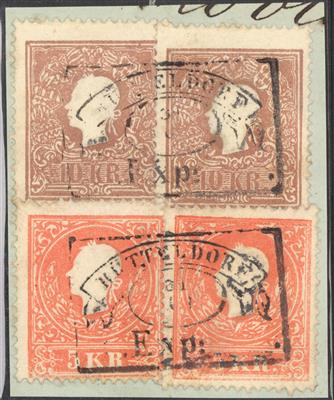 Briefstück - Österr. - Abstempelungen - Stamps