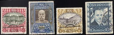 gestempelt/Briefstück - Sammlung Österr. 1850/1937, - Briefmarken