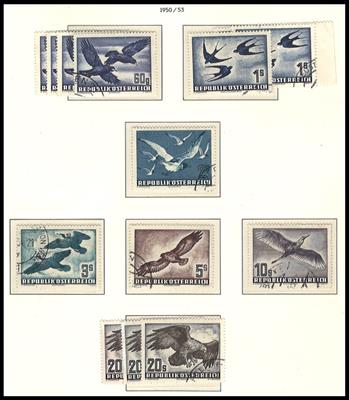 gestempelt - Sammlung Österr. 1945/2020, - Briefmarken