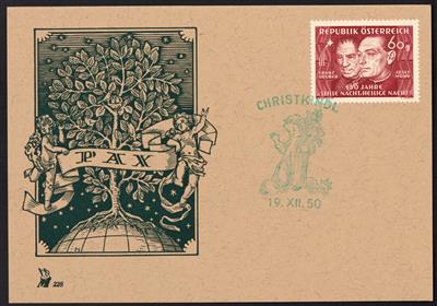 Poststück - Österr. II. Rep. 1949/52 Sonderstpl.-Sammlg - Reko-, - Briefmarken