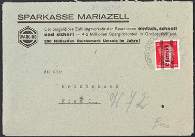 Poststück - Österreich 1945 - Grazer - Známky