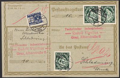 Poststück - Partie Poststücke Österr. I. Rep. u.a. mit Rekopost aus Villach 1 und 2, - Stamps