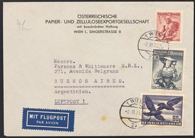Poststück - Partie Poststücke Trachten II mit interess. Stücken, - Briefmarken