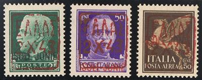 ** - D. Bes. WK II - Zante (Zakynthos) Nr. 1II/3II, - Stamps