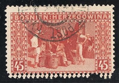 gestempelt - Bosnien Nr. 40 in Zähnung L 11 1/2 (sogenannte "BANJALUKAZÄHNUNG"), - Briefmarken