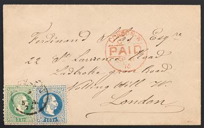 gestempelt/Poststück/Briefstück - Partie Österr. Ausg. 1867 mit Zeitungsmarken sowie etwas 1883, - Briefmarken