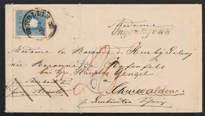 Poststück - Österr. Ausg. 1858, - Stamps