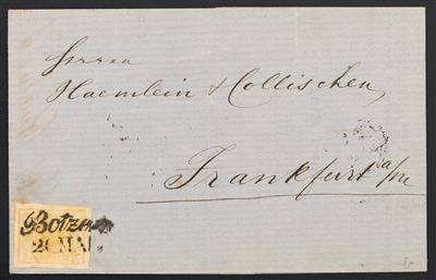 Poststück - Österr. Monarchie - Kl. Partie Poststücke Ausg. 1850, - Briefmarken