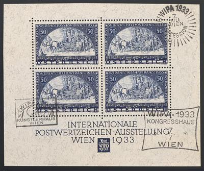 .gestempelt - Österr. - WIPABLOCK (124,5:102,5:124:102), - Stamps