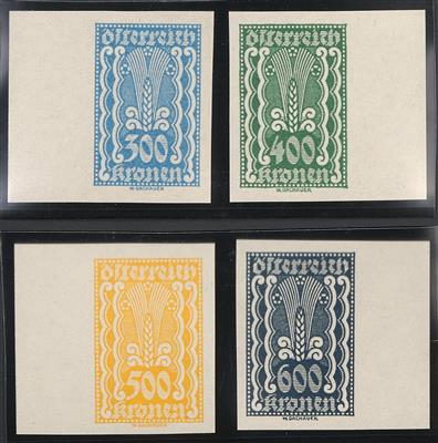 ** - Österr. 1922/1925 - Freim. - Ausgabe "Landwirtschaft, - Stamps