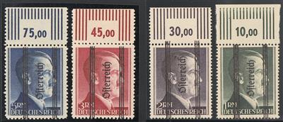 ** - Österr. 1945 - Grazer - Ausgabe 1 Pfg. bis 5 RM (Nr. 674/692, - Briefmarken