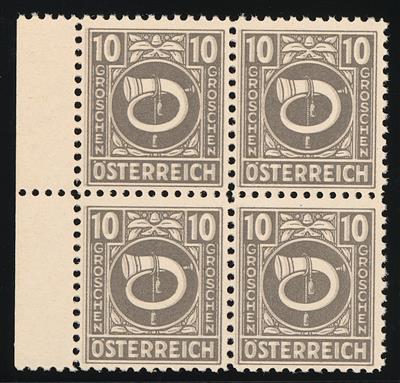 ** - Österr. 1945 - Posthornserie - Briefmarken