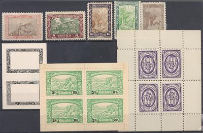 **/* - Spezial-Sammlung "Kärntner Volksabstimmung" 1920 - nicht verausg. Marken, - Stamps