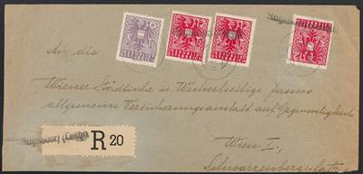 Poststück - Österr. 1945 - STEMPELPROVISORIUM von TERNITZ, - Briefmarken