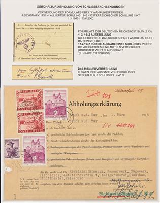 Poststück - Österr. II. Rep. - Partie - Briefmarken