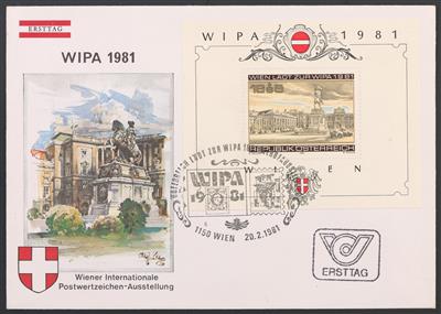 Poststück - Österr. Nr. 1696I (verstümmeltes E in WIE"E"N) auf FDC, - Briefmarken
