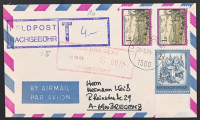 Poststück - UNO - Belege UNDOF AUSBATT ab 1975, - Briefmarken