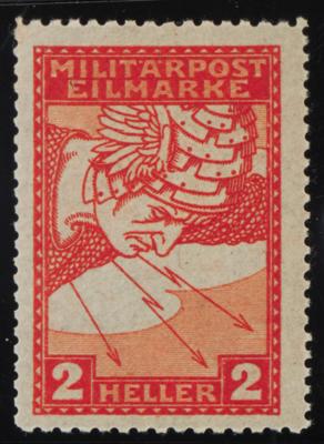 ** - Bosnien Nr. 117C (2 Heller Eilmarke in Lz 11 1/2: 12 1/2), - Stamps