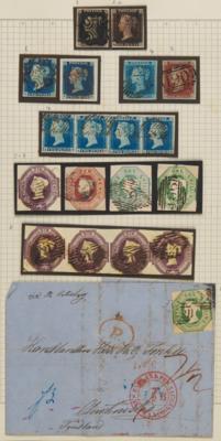 .gestempelt - Spezialsammlung Großbrit.1840/1929 meist sehr gute bis gute Durchschnittserh., - Stamps