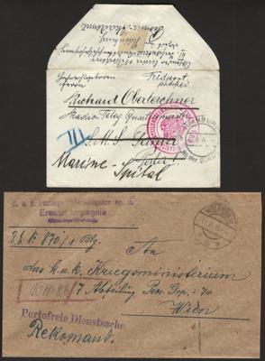 Poststück - Spezialpartie Österr. Feldpost - Briefmarken