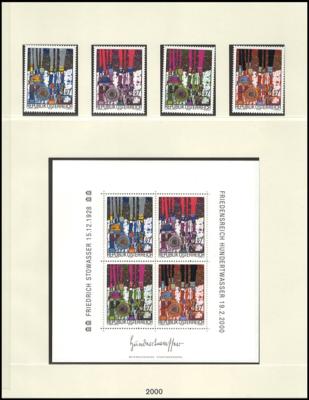 **/gestempelt - Sammlung Österr. 2002/2017 (EURO - NEUHEITEN - FRANKATURWARE), - Stamps
