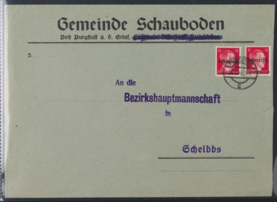 Poststück - Österr. 1945 - Scheibbser - Briefmarken