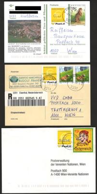 Poststück - Österr. 2002 ca. 35 Bedarfsbelege - Francobolli
