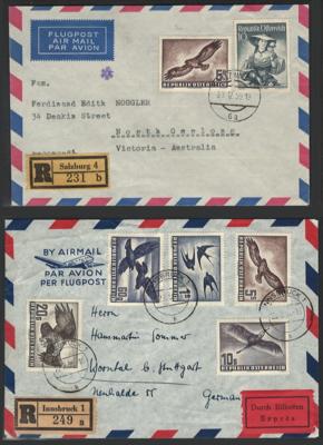 Poststück - Österr. II. Rep. - Spezialpartie - Briefmarken