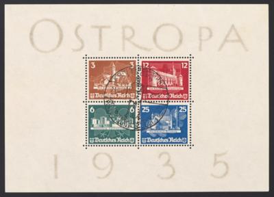 .gestempelt - D.Reich Block Nr. 3 (OSTROPA) mit Sonderstpl. 23.6.35, - Stamps