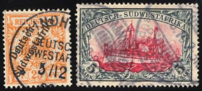 .gestempelt - D. Südwestafrika Nr. 1/23, - Stamps