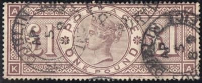 .gestempelt - Großbrit. Nr. 98, - Briefmarken