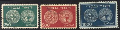.gestempelt/Poststück - Sammlung  Israel 1948/1978 - m. div. Sätzen u. Blöcken, - Briefmarken