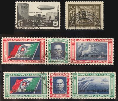 .gestempelt - Sammlung ÄGÄISCHE INSELN Ausg. 1912/1945, - Stamps