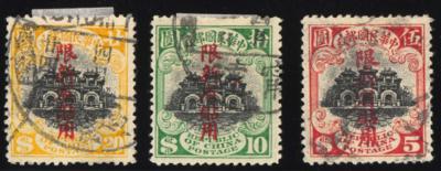 .gestempelt - Schöne Sammlung  CHINA Ausg. 1878/1949 u.a. Bl. Nr.2, - Stamps