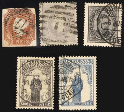 .gestempelt - Schöne Sammlung PORTUGAL Ausg. 1853/1967 Porto- u. Zuschlagsm., - Briefmarken