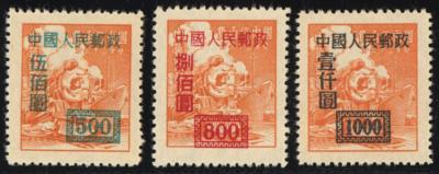 (*) - VR China Nr. 27D/29D (Lz 14), - Briefmarken