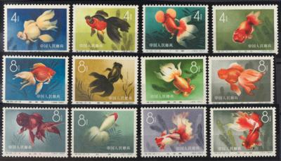 ** - VR China Nr. 534/45 (Zuchtformen des Golfisches), - Stamps