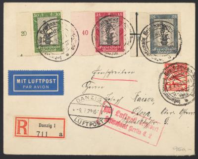 Poststück/Briefstück - Partie Poststücke div. Deutschland mit Danzig, - Briefmarken