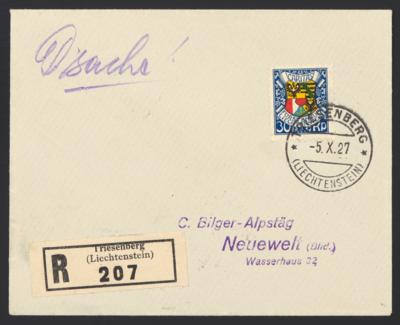 Poststück - Liechtenstein - Reichh. Partie Ersttagsbriefe und Poststücke ab 1912, - Stamps