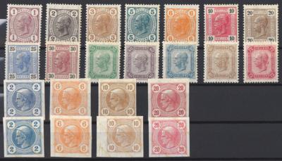 */**/gestempelt - Sammlung Österr. Monarchie 1867/1918 u.a. Nr. 49 *, - Briefmarken