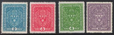 ** - Österr. Nr. 204 I/206 I, - Briefmarken