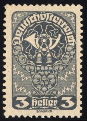 ** - Österr. Nr. 255c (SCHWARZGRAU), - Briefmarken