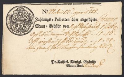 Poststück/Briefstück - Fiskal - Philatelie etc.- PartieDokumente meist Österr. Monarchie, - Briefmarken