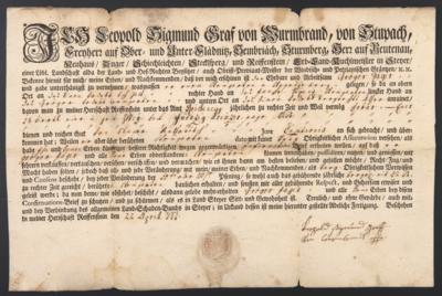 Poststück - Fiskal - Philatelie - Partie Dokumente mit Signetten(stempeln) Österr. Monarchie ab ca. 1762, - Stamps