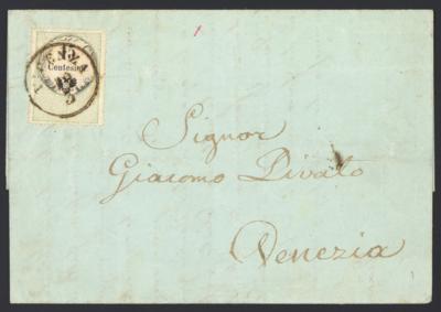 Poststück - Lombardei - Venetien, - Francobolli